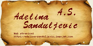 Adelina Sanduljević vizit kartica